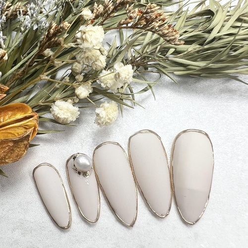 ネイルチップオーダー卒業式成人式ブライダル