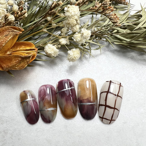 ネイルチップオーダー卒業式成人式ブライダル