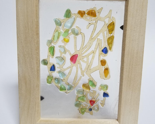 シーグラスアート 013 BMX その他アート WaMo 通販 13421847｜Creema