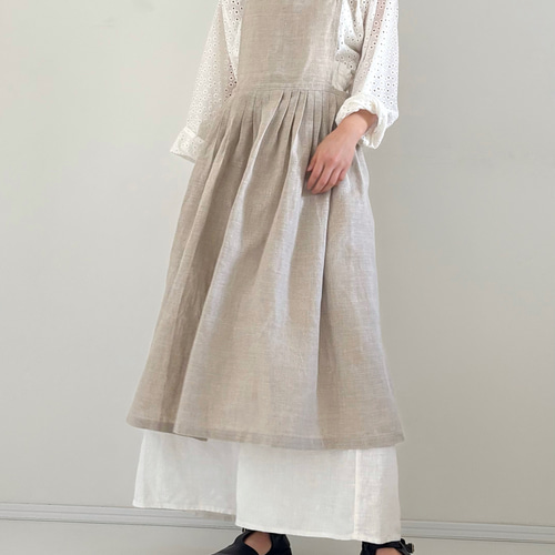 ヨーロッパリネンのクラシックエプロン エプロン HERHUE 通販 13421933