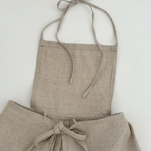 ヨーロッパリネンのクラシックエプロン エプロン HERHUE 通販 13421933