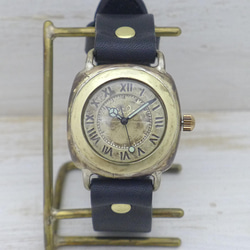 “Caramel Box-MB”33 毫米黃銅墊套手工手錶 [393] 第4張的照片