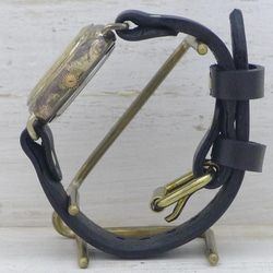 “Caramel Box-MB”33 毫米黃銅墊套手工手錶 [393] 第7張的照片