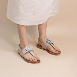 Hsiu刺繡サンダル - Hsiu-embroidery sandals 4枚目の画像