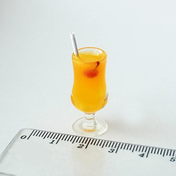 オレンジジュース ディスプレイ 喫茶店メニュー 2枚目の画像