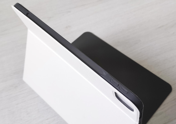 水彩綠葉iPad Pro mini Air 3 4 6 10.5 10.9 11 12.9吋 翻蓋式筆槽保護套 第4張的照片