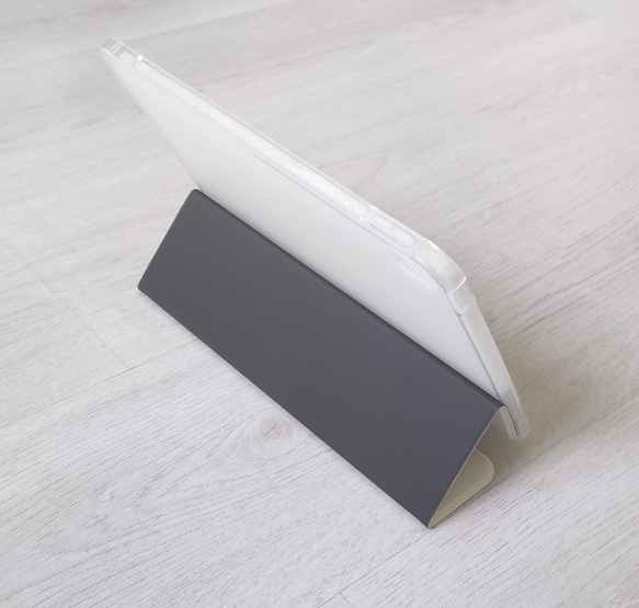 水彩綠葉iPad Pro mini Air 3 4 6 10.5 10.9 11 12.9吋 翻蓋式筆槽保護套 第9張的照片