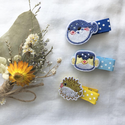 送料無料3点セット♩救急車・消防車・タンクローリーのベビーヘア