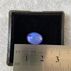 天然オパールルース1.95ct Lightning Ridge産原石から磨きました！ 4枚目の画像