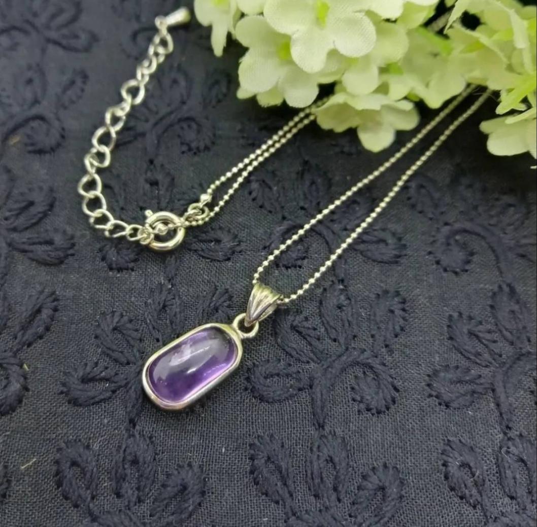 [N-14] アメジスト＊ネックレス