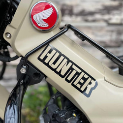 【6枚セット】HUNTER ハンター CT125 左右STIKER　CUB カブヌシ 株主 カッティング ステ 6枚目の画像