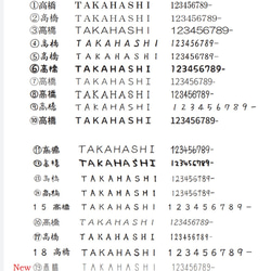 ホワイトマーブル背景のアクリル表札【屋外対応】＊透明４辺４５度斜めカット鏡面仕上げ（おすすめ）＋UV印刷＊各種サイズ 13枚目の画像