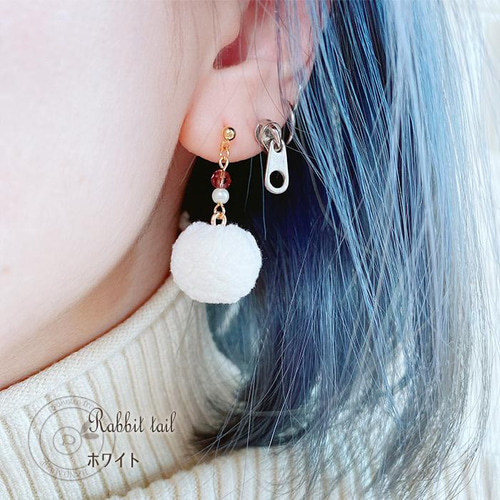うさぎさま❤️スワロフスキー　ヘアクリップ　ピアス うさぎさま❤️スワロフスキー ヘアクリップ ピアス うさぎ