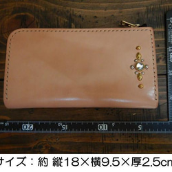 長財布 L字ファスナー クールバイカーズ COOLBIKERS WALLET ウォレット 栃木レザー 10枚目の画像