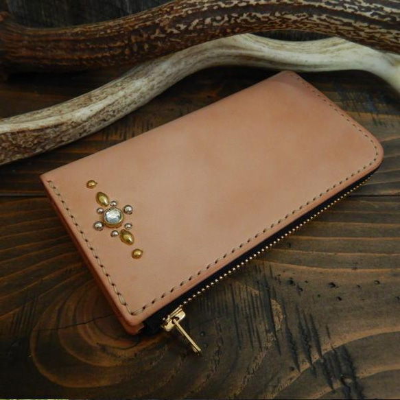 長財布 L字ファスナー クールバイカーズ COOLBIKERS WALLET ウォレット 栃木レザー 7枚目の画像