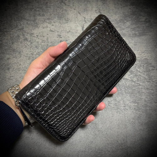 クロコダイル 長財布 メンズ財布 大容量 メンズ レディース クロコダイル 長財布 メンズ財布 大容量 メンズ レディース