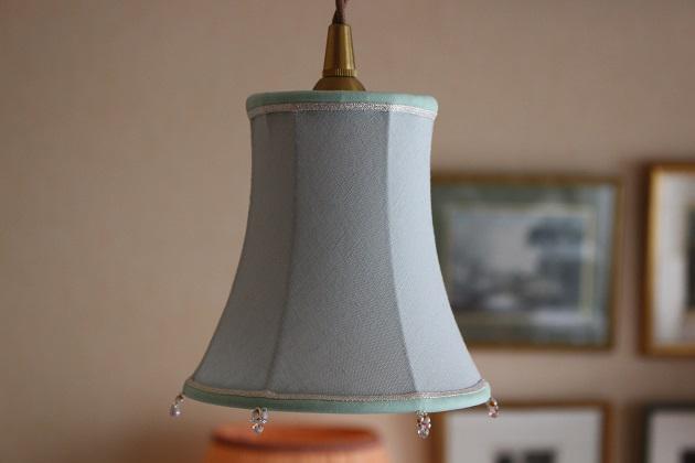 リネンのペンダントランプ用 ランプシェード  /  エクラ  /  ミント