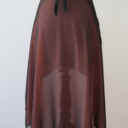 芭蕾裹身裙 [Reversible Black x 142 Salmon 70-104] D116reversibleBK Sm 第8張的照片