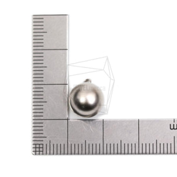 PDT-2524-MR [2 件] 球形吊墜，球形吊墜，10mm 第5張的照片