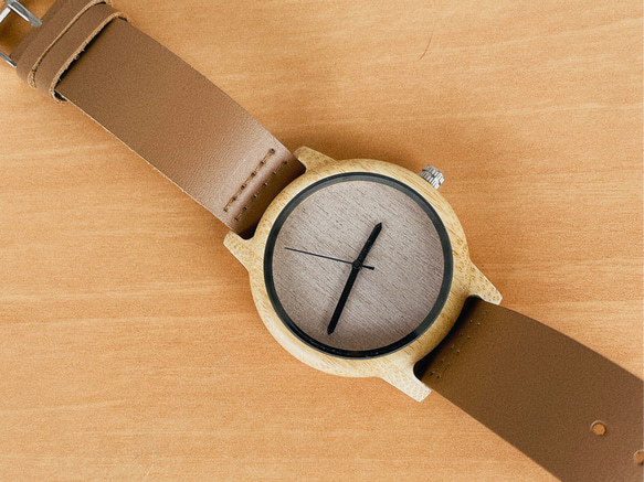 2022 Bamboo Wooden Watch Simplement Design 4枚目の画像