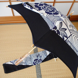 浴衣反物から日傘（傘袋付き） 11枚目の画像