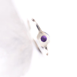 紫水晶粒銀戒指 Silver925 Amethyst 第5張的照片