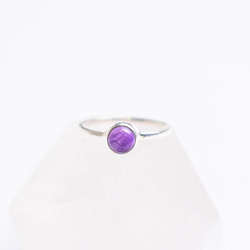 紫水晶粒銀戒指 Silver925 Amethyst 第4張的照片