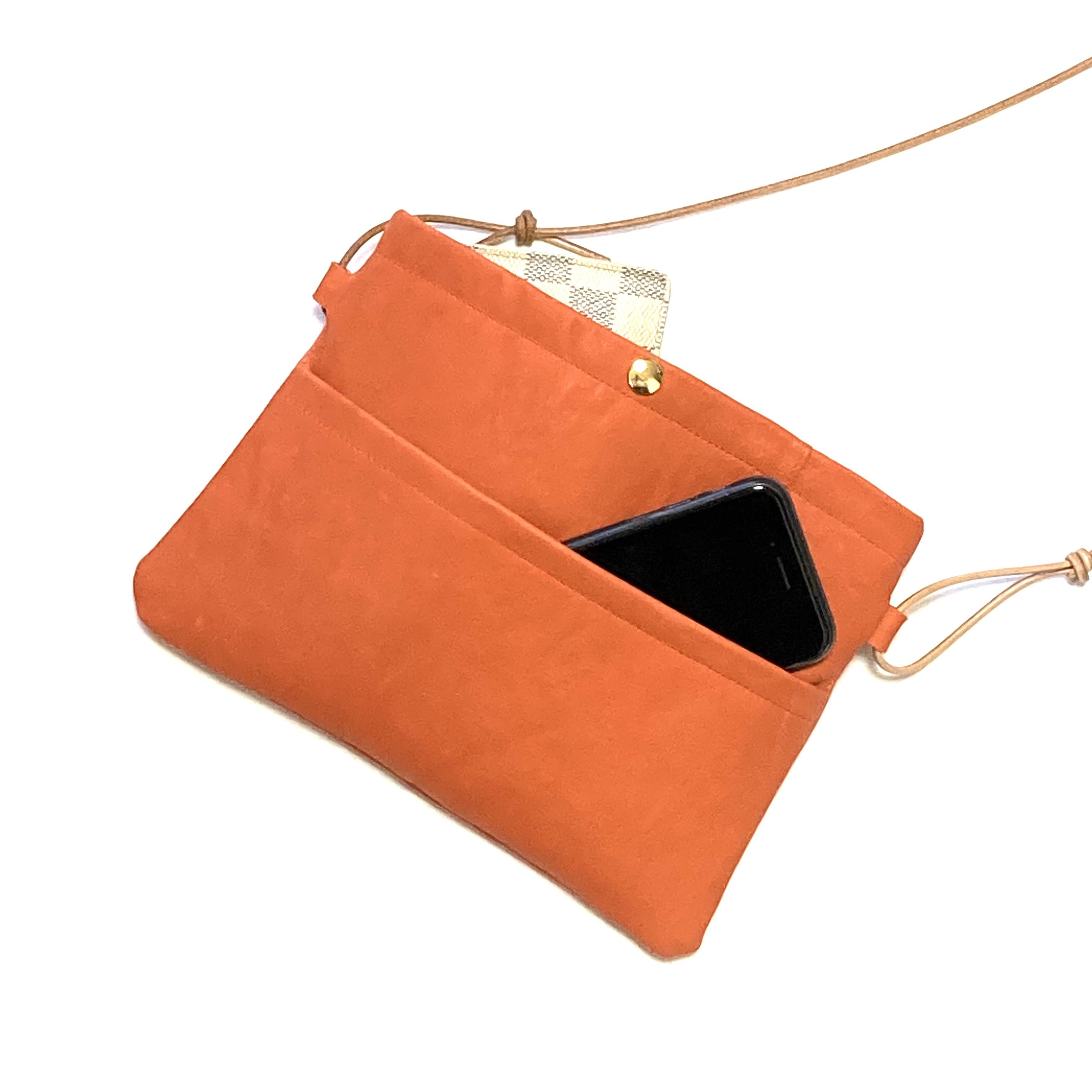 レザーサコッシュorange