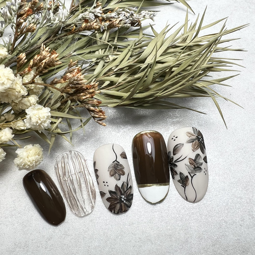 ネイルチップオーダー卒業式成人式ブライダル