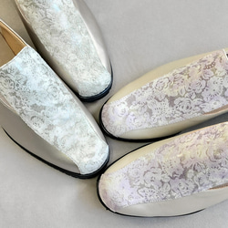 【返品・交換可】フラワープリントがオシャレ♪大丈夫、これなら履ける♪♪品質最優先の日本製♪アフターフォローも安心♪ 1枚目の画像