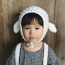 KIKONOボンネット型帽子 ジェーン wool - 帽子