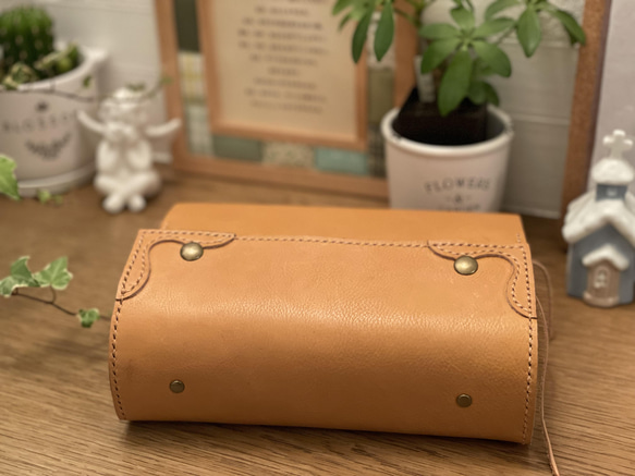 受注見本　【手縫】ハンドメイド本革新改訳中型版聖書カバー 受注見本【手縫】ハンドメイド本革新改訳中型版聖書カバー