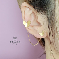 蝶 イヤーカフ の人気通販｜Creema(クリーマ) 国内最大のハンドメイド 
