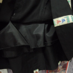 麻雀×ブラック　ミックスフレアロングスカート 7枚目の画像
