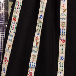 麻雀×ブラック　ミックスフレアロングスカート 6枚目の画像