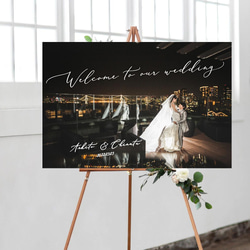 最短翌日発送✨ウェルカムボード 無料データ & 高画質化 ウェルカムスペース 前撮り 7枚目の画像