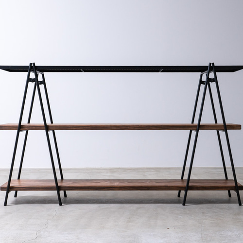 アイアンシェルフ（L）アイアンラック アイアン家具 塊根植物 植物棚