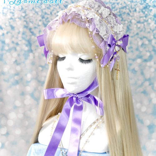 完成品】【過去製作品】【少し錆び/汚れ有り】《☥》ラベンダー