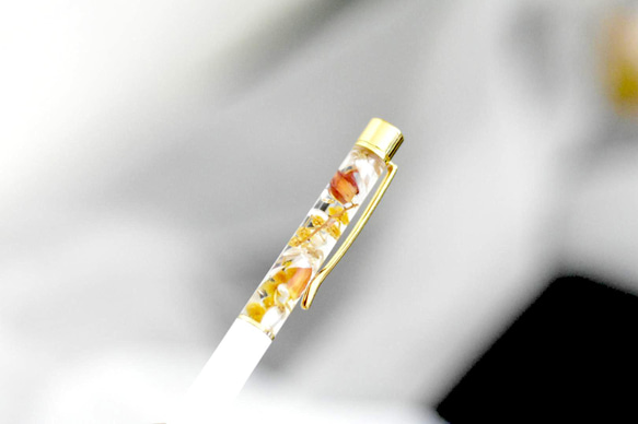 Botanic Crystal Pen【ハーバリウム　ボールペン】 3枚目の画像