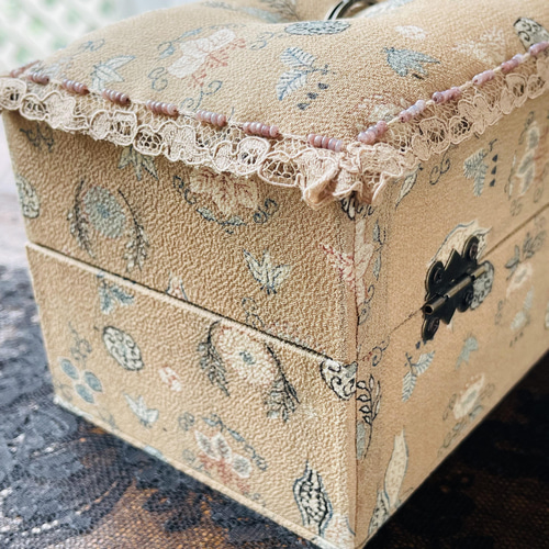 専用、アンティークカルトナージュBOX アンティークカルトナージュボックス - ANTIQUE LEAVES