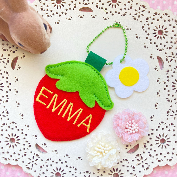 可愛い❤ハンドメイド フェルト名札 お子様 実習に！ 雑貨
