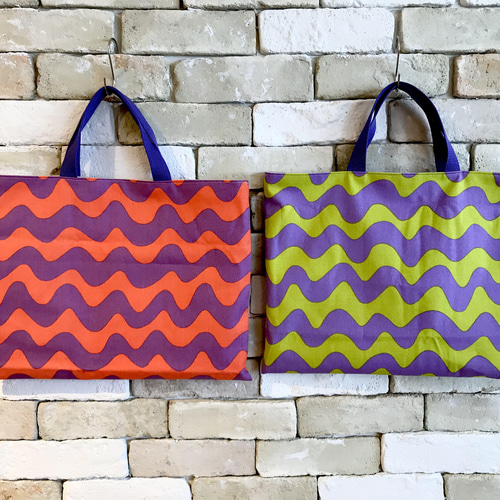 ハンドメイドバック2点セット