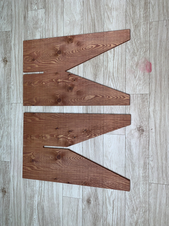 【ダイニングテーブル／ペケ台】☆組み立て式☆円形テーブル 