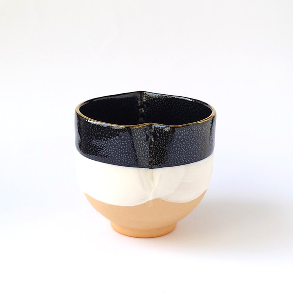 天目が出来ていく様子をそのまま作品に！　BEAK　BOWL（TYPE5）　陶器 4枚目の画像