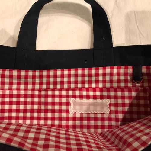受注制作】バレリーナ お受験バッグ 手提げかばん レッスン