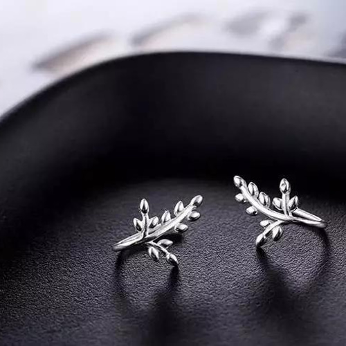 SV925 Spring Nibubu (春の新芽) Hook Pierce ピアス（フック