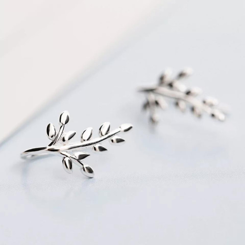 SV925 Spring Nibubu (春の新芽) Hook Pierce ピアス（フック