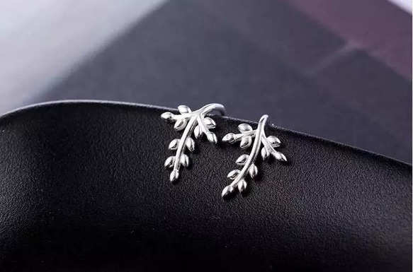 SV925 Spring Nibubu (春の新芽) Hook Pierce ピアス（フック