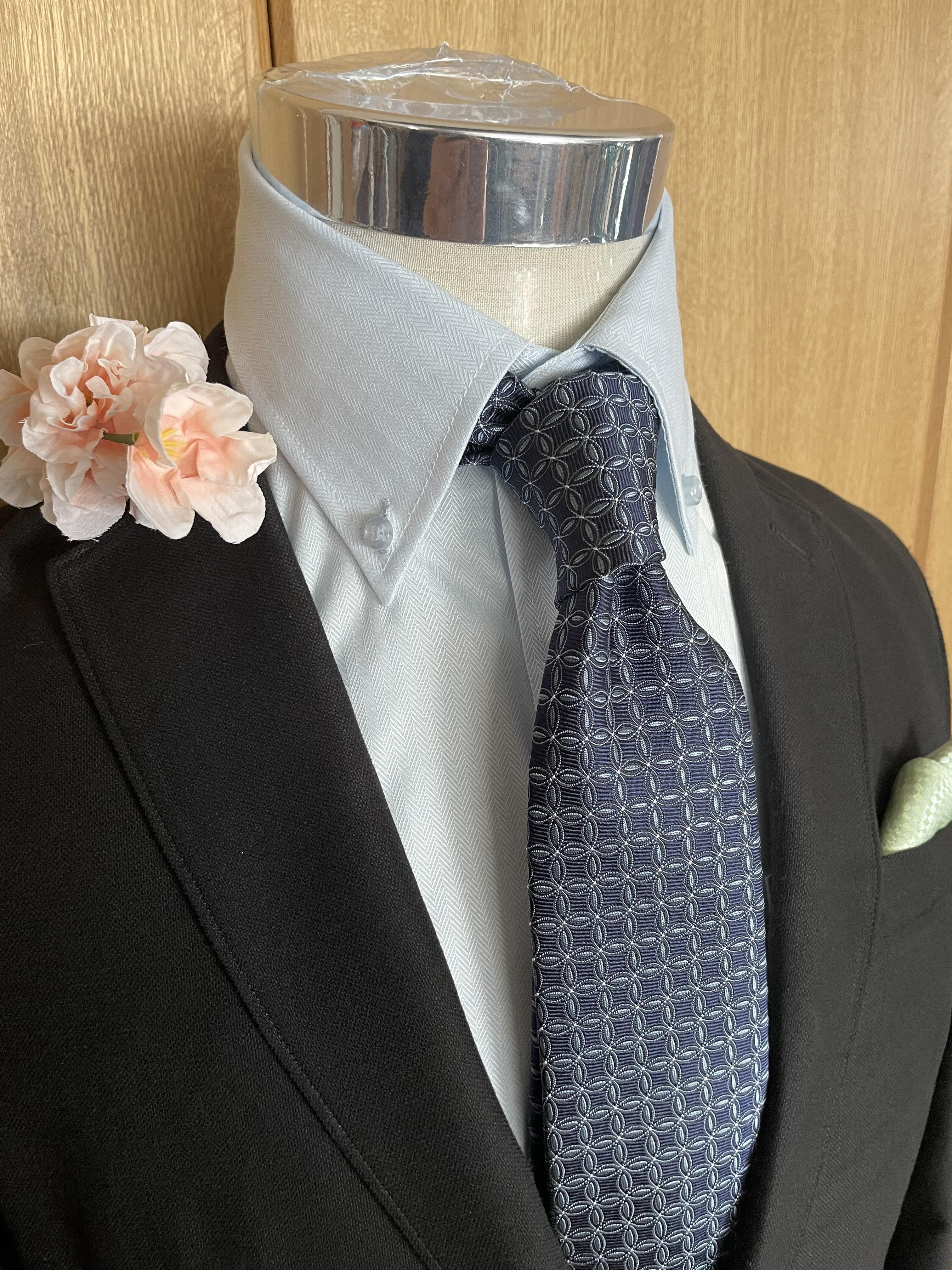 京都右京silkネクタイ　日本の紳士達よ！「貴方にしか咲かせられない花」