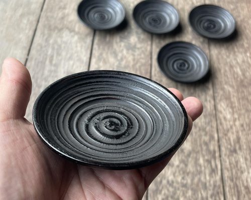 象谷塗　小皿　8枚 象谷塗 小皿 8枚 象谷塗 小皿 8枚